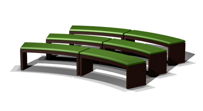 GGE Theater Bench